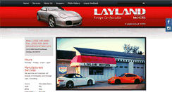 Desktop Screenshot of laylandmotors.com